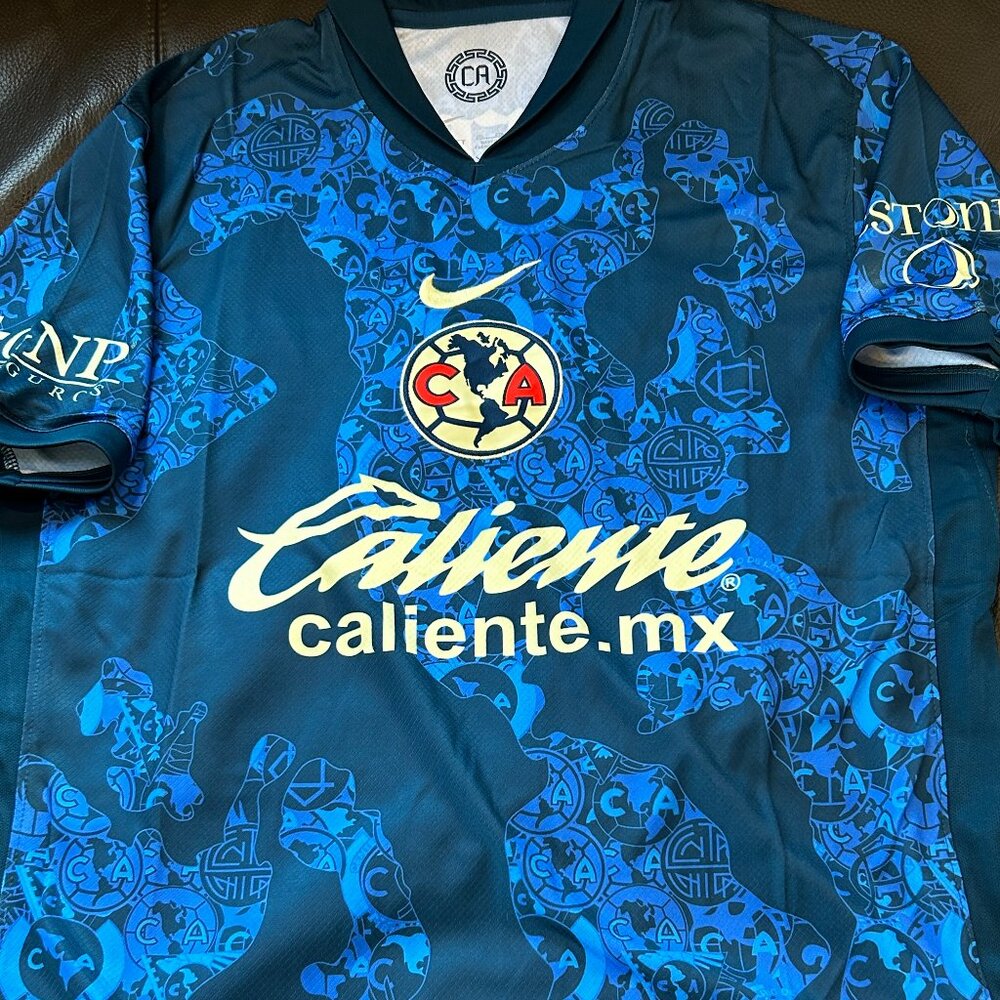 Liga MEXICO CLUB AMERICA Men's JERSEY Sz M,L,XL,2XL New by Nike